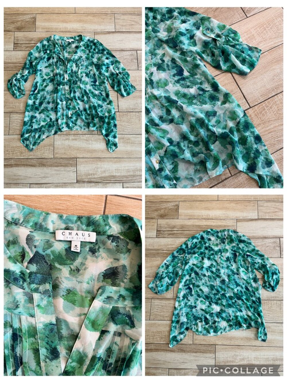 Womens Bundle of 11 Blouse Tops - M - Picture 5 of 12